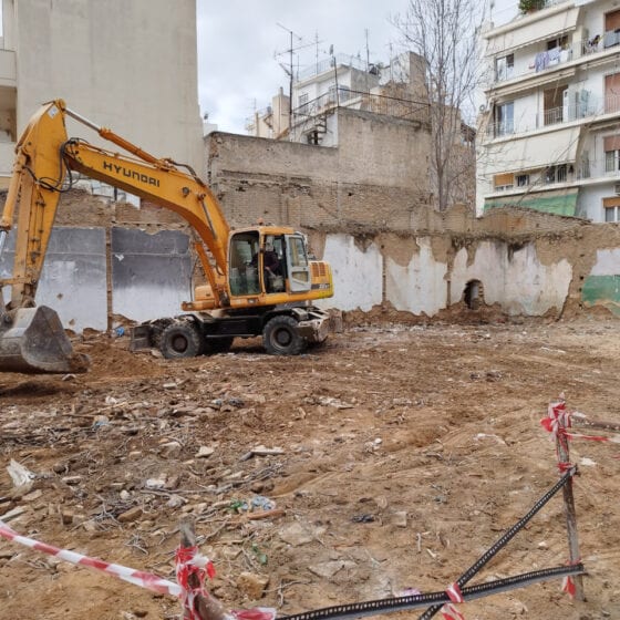 Κατεδάφιση στον Κολωνό με την Εταιρεία DKG Development - ΟΔΙΟΣ Τεχνική, Κατασκευαστική